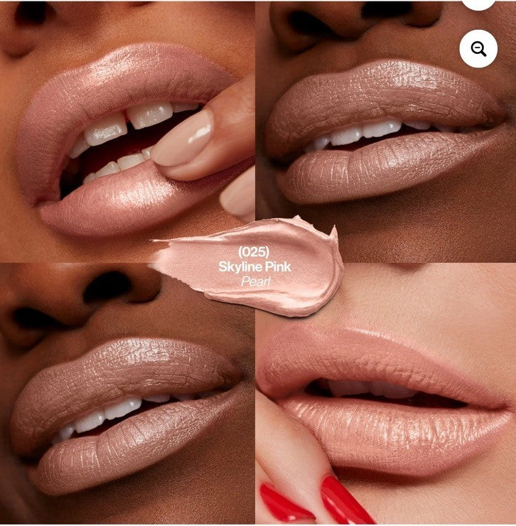 5 PACK Revlon Super Lustrous Lipstick 025 SKY LINE PINK, Pearl Finish New Sealed